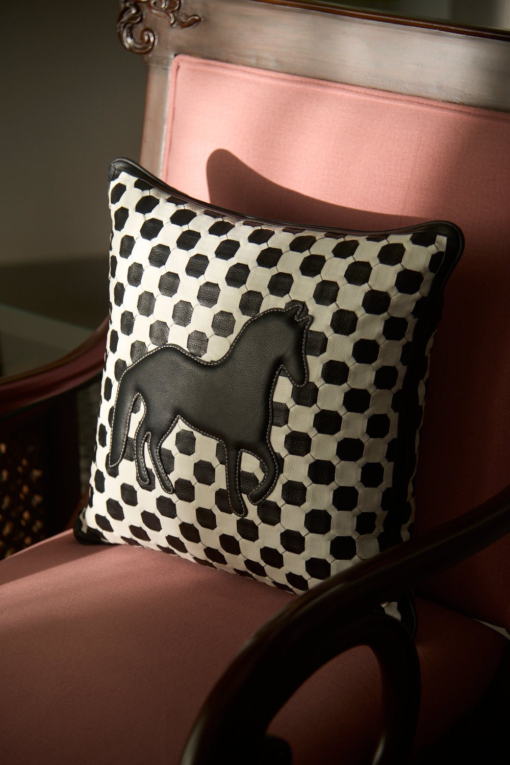 statement horse motif cushion cover - Araani Design